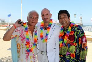 20-06-2011 SHOWBIZZ; SOCIETY LUNCH IN SCHEVENINGEN.
foto: Albert den Iseger.