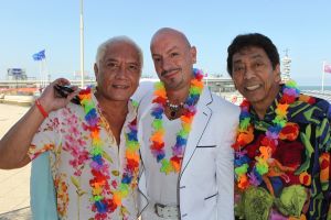 20-06-2011 SHOWBIZZ; SOCIETY LUNCH IN SCHEVENINGEN.
foto: Albert den Iseger.