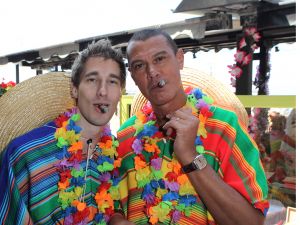 20-06-2011 SHOWBIZZ; SOCIETY LUNCH IN SCHEVENINGEN.
foto: Albert den Iseger.