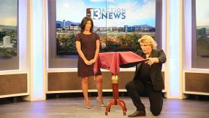 29-07-2019 SHOWBIZZ; PREMIERE VAN NIEUWE SHOW HANS KLOK IN LAS VEGAS.
De PR machines draaien op volle toeren, het theater is klaar en de eerste show was klaar en uitverkocht. De kop is er vanaf voor Hans, nu 48 weken lang draait hij elke dag 1 show en dan even 5 weken op vakantie.
exclusieve foto: Albert den Iseger