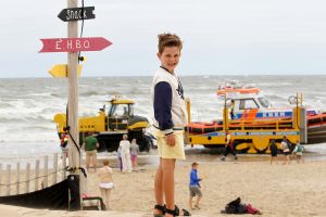 05-07-2025 NIEUWS; Ook MASON DE WINTER was bij de oefening van de Reddingsbrigade te Egmond aan zee.
foto: Albert den Iseger