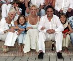 14-06-2005 SHOWBIZZ; RENE EN NATASJA VIEREN FEEST IN MARBELLA. Natasja werd 40 jaar en Rene had een groot feest georganiseerd in de luxe  NIKKI BEACH CLUB. Vuurwerk,mooie mensen en vele echte vrienden waren aanwezig.
foto;Albert den Iseger