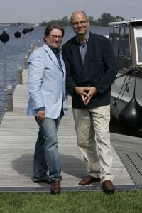 03-06-2005 SHOWBIZZ; DE BREUK IS DEFINITIEF TUSSEN FONS VAN WESTERLOO EN LEO VAN DER GOOT. Leo van der Goot directeur bij RTL legt per vandaag zijn functie neer, het samenwerken met Fons van Westerloo ging niet meer aldus van der Goot.
Foto; Albert den Iseger