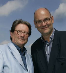 03-06-2005 SHOWBIZZ; DE BREUK IS DEFINITIEF TUSSEN FONS VAN WESTERLOO EN LEO VAN DER GOOT. Leo van der Goot directeur bij RTL legt per vandaag zijn functie neer, het samenwerken met Fons van Westerloo ging niet meer aldus van der Goot.
Foto; Albert den Iseger