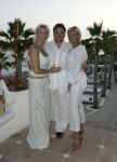14-06-2005 SHOWBIZZ; RENE EN NATASJA VIEREN FEEST IN MARBELLA. Natasja werd 40 jaar en Rene had een groot feest georganiseerd in de luxe  NIKKI BEACH CLUB. Vuurwerk,mooie mensen en vele echte vrienden waren aanwezig.
foto;Albert den Iseger