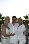 14-06-2005 SHOWBIZZ; RENE EN NATASJA VIEREN FEEST IN MARBELLA. Natasja werd 40 jaar en Rene had een groot feest georganiseerd in de luxe  NIKKI BEACH CLUB. Vuurwerk,mooie mensen en vele echte vrienden waren aanwezig.
foto;Albert den Iseger
