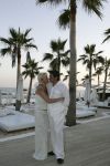 14-06-2005 SHOWBIZZ; RENE EN NATASJA VIEREN FEEST IN MARBELLA. Natasja werd 40 jaar en Rene had een groot feest georganiseerd in de luxe  NIKKI BEACH CLUB. Vuurwerk,mooie mensen en vele echte vrienden waren aanwezig.
foto;Albert den Iseger