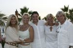 14-06-2005 SHOWBIZZ; RENE EN NATASJA VIEREN FEEST IN MARBELLA. Natasja werd 40 jaar en Rene had een groot feest georganiseerd in de luxe  NIKKI BEACH CLUB. Vuurwerk,mooie mensen en vele echte vrienden waren aanwezig.
foto;Albert den Iseger