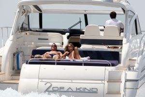 25-06-2009 SHOWBIZZ; RAFAEL EN SYLVIE VAN DER VAART GENIETEN VAN ELKAAR OP OVERHEERLIJK IBIZA. Deze week in weekblad Prive een exclusief interview met Rafael en Sylvie van der Vaart op Ibiza. Wij vaarden met hun met naar het eiland Formentera en genoten van hun verliefdheid aan boord van een geweldig jacht.Deze week het exclusieve verhaal en exclusieve foto-s  in weekblad Prive.
Foto: Albert den Iseger.
Downloads van de  exclusieve foto-s alleen met toestemming van A.den Iseger.