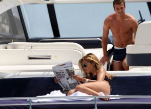 25-06-2009 SHOWBIZZ; RAFAEL EN SYLVIE VAN DER VAART GENIETEN VAN ELKAAR OP OVERHEERLIJK IBIZA. Deze week in weekblad Prive een exclusief interview met Rafael en Sylvie van der Vaart op Ibiza. Wij vaarden met hun met naar het eiland Formentera en genoten van hun verliefdheid aan boord van een geweldig jacht.Deze week het exclusieve verhaal en exclusieve foto-s  in weekblad Prive.
Foto: Albert den Iseger.
Downloads van de  exclusieve foto-s alleen met toestemming van A.den Iseger.