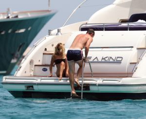 25-06-2009 SHOWBIZZ; RAFAEL EN SYLVIE VAN DER VAART GENIETEN VAN ELKAAR OP OVERHEERLIJK IBIZA. Deze week in weekblad Prive een exclusief interview met Rafael en Sylvie van der Vaart op Ibiza. Wij vaarden met hun met naar het eiland Formentera en genoten van hun verliefdheid aan boord van een geweldig jacht.Deze week het exclusieve verhaal en exclusieve foto-s  in weekblad Prive.
Foto: Albert den Iseger.
Downloads van de  exclusieve foto-s alleen met toestemming van A.den Iseger.
