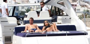 25-06-2009 SHOWBIZZ; RAFAEL EN SYLVIE VAN DER VAART GENIETEN VAN ELKAAR OP OVERHEERLIJK IBIZA. Deze week in weekblad Prive een exclusief interview met Rafael en Sylvie van der Vaart op Ibiza. Wij vaarden met hun met naar het eiland Formentera en genoten van hun verliefdheid aan boord van een geweldig jacht.Deze week het exclusieve verhaal en exclusieve foto-s  in weekblad Prive.
Foto: Albert den Iseger.
Downloads van de  exclusieve foto-s alleen met toestemming van A.den Iseger.