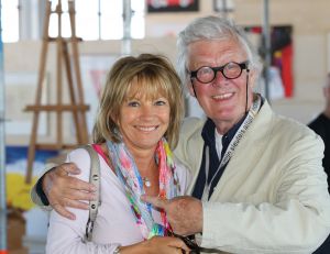 16-06-2010 SHOWBIZZ; TENTOONSTELLING VAN PRIVE SPULLEN VAN JOSINE VAN DALSUM IN ZAANDAM. Op de verjaardag van Josine 14 juli a.s. worden haar spullen per opbod verkocht. De opbrengst van deze veiling gaat naar het goede doel de KWF. Tot 14 Juli kan iedereen een kijkje nemen in het prive leven van de inmiddels overleden actrice. Vele knuffels,speeldozen en kleding is aanwezig.Een indrukwekkende tentoonstelling in de oude Bruynzeel fabrieken. Aram en zijn partner Kim Bruinsma en hun 6 weken oude zoon Reza waren aanwezig tijdens de opening van de tentoonstelling. John v.d.Rest had het er duidelijk moeilijk mee dat zijn halve  huis interieur hier lag tentoongesteld en niet meer terug komt in zijn huis.
foto: Albert den Iseger