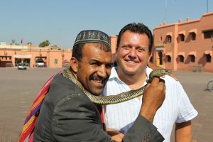 20-05-2011 SHOWBIZZ; OPENINGSFEEST VAN RESTAURANT DE RED SUN IN MARRAKECH MAROKKO.
foto: Albert den Iseger