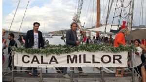 03-06-2011 SHOWBIZZ; ROBINE V.D.MEER EN MARK TROUWEN OP IBIZA.
foto: Albert den Iseger