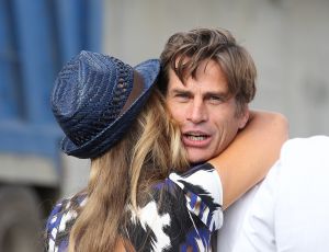 03-06-2011 SHOWBIZZ; ROBINE V.D.MEER EN MARK TROUWEN OP IBIZA.
foto: Albert den Iseger