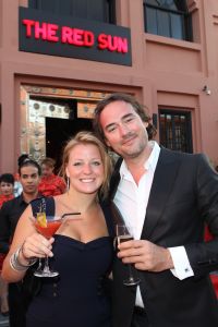 20-05-2011 SHOWBIZZ; OPENINGSFEEST VAN RESTAURANT DE RED SUN IN MARRAKECH MAROKKO.
foto: Albert den Iseger