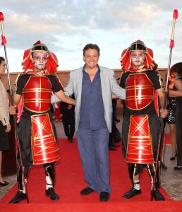 20-05-2011 SHOWBIZZ; OPENINGSFEEST VAN RESTAURANT DE RED SUN IN MARRAKECH MAROKKO.
foto: Albert den Iseger