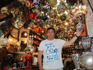 20-05-2011 SHOWBIZZ; OPENINGSFEEST VAN RESTAURANT DE RED SUN IN MARRAKECH MAROKKO.
foto: Albert den Iseger