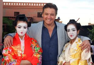 20-05-2011 SHOWBIZZ; OPENINGSFEEST VAN RESTAURANT DE RED SUN IN MARRAKECH MAROKKO.
foto: Albert den Iseger