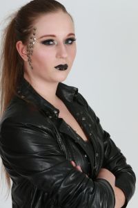 14-06-2013 ONDERWIJS: HAARLEMSE AKADEMIE IN BAN VAN LADY GAGA. Het was weer erg druk, kleurig en vooral veel make up. De VISAGIE examen opdracht was dit jaar Lady GaGa. De leerlingen hadden erg hun best gedaan om hun modellen op te maken en te kleden als lady GaGa. Na een lange dag bleek dat alle leerlingen waren geslaagd met mooie cijfers. De Haarlemse Akademie is wederom een van Nederlands beste opleidings instituten gebleken. 
foto: Albert den Iseger