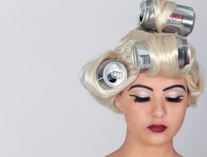 14-06-2013 ONDERWIJS: HAARLEMSE AKADEMIE IN BAN VAN LADY GAGA. Het was weer erg druk, kleurig en vooral veel make up. De VISAGIE examen opdracht was dit jaar Lady GaGa. De leerlingen hadden erg hun best gedaan om hun modellen op te maken en te kleden als lady GaGa. Na een lange dag bleek dat alle leerlingen waren geslaagd met mooie cijfers. De Haarlemse Akademie is wederom een van Nederlands beste opleidings instituten gebleken. 
foto: Albert den Iseger