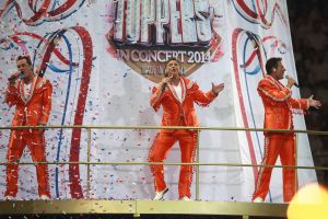 31-05-2014 SHOWBIZZ; TOPPERS MADE IN HOLLAND WEER GROOT SUCCES. Volgend jaar gaan we alles in dollars betalen bij de TOPPERS want het is dan in de ban van LAS VEGAS.
foto: Albert den Iseger