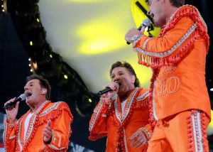 31-05-2014 SHOWBIZZ; TOPPERS MADE IN HOLLAND WEER GROOT SUCCES. Volgend jaar gaan we alles in dollars betalen bij de TOPPERS want het is dan in de ban van LAS VEGAS.
foto: Albert den Iseger