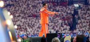 31-05-2014 SHOWBIZZ; TOPPERS MADE IN HOLLAND WEER GROOT SUCCES. Volgend jaar gaan we alles in dollars betalen bij de TOPPERS want het is dan in de ban van LAS VEGAS.
foto: Albert den Iseger