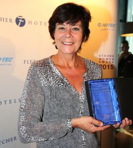 09-06-2015 SHOWBIZZ; STRONG WOMAN AWARD 2015 WEER UITGEREIKT. De winnares dit jaar is RITA VERDONK.
foto: Albert den Iseger