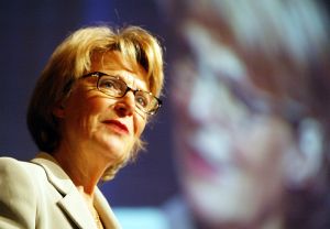 11-04-2003 KONINKLIJK HUIS; IRENE GEEFT LEZING IN UTRECHT.
FOTO; ALBERT DEN ISEGER