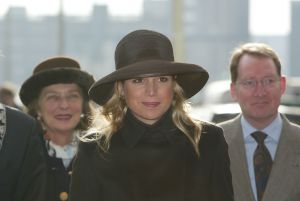 06-02-2003 KONINKLIJK HUIS: MAXIMA DOOPT SCHIP IN ROTTERDAM MET DE NAAM  PRINS WILLEM ALEXANDER.
FORO;ALBERT DEN ISEGER
