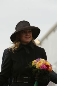 06-02-2003 KONINKLIJK HUIS: MAXIMA DOOPT SCHIP IN ROTTERDAM MET DE NAAM  PRINS WILLEM ALEXANDER.
FORO;ALBERT DEN ISEGER