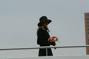 06-02-2003 KONINKLIJK HUIS: MAXIMA DOOPT SCHIP IN ROTTERDAM MET DE NAAM  PRINS WILLEM ALEXANDER.
FORO;ALBERT DEN ISEGER