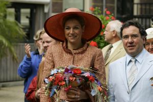 01-07-2004 KONINKLIJK HUIS: MAXIMA BEZOEKT ARTIS IN AMSTERDAM.
FOTO;ALBERT DEN ISEGER