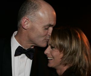 08-03-2005 SHOWBIZZ; 10 JAAR SBS6  FEEST IN DE BEURS VAN BERLAGE TE AMSTERDAM. VELE PROMINENTEN EN MEDEWERKERS VAN SBS 6 WAREN AANWEZIG.FOTO; MILLIKA PETERSON EN NIEUWE LIEFDE JUR RAATJES  
FOTO: ALBERT DEN ISEGER.