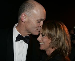 08-03-2005 SHOWBIZZ; 10 JAAR SBS6  FEEST IN DE BEURS VAN BERLAGE TE AMSTERDAM. VELE PROMINENTEN EN MEDEWERKERS VAN SBS 6 WAREN AANWEZIG.FOTO; MILIKA PETERSON EN NIEUWE LIEFDE JUR RAATJES
FOTO: ALBERT DEN ISEGER.