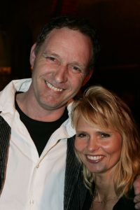 08-03-2005 SHOWBIZZ; 10 JAAR SBS6  FEEST IN DE BEURS VAN BERLAGE TE AMSTERDAM. VELE PROMINENTEN EN MEDEWERKERS VAN SBS 6 WAREN AANWEZIG.FOTO;PIET PAULESMA EN VRIENDIN ASTRID  
FOTO: ALBERT DEN ISEGER.