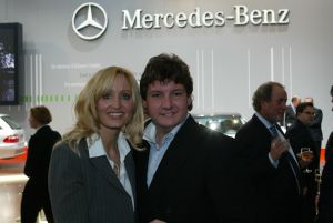 06-02-2001 ACTUEEL;OPENING VAN AUTO RAI AMSTERDAM.VIP AVOND. RENE EN NATASCHA FROGER
FOTO;ALBERT DEN ISEGER