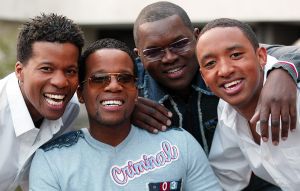 13-04-2002 SHOWBIZZ; DE GROEP ROMEO OP LOKATIE TE HILVERSUM.
FOTO; ALBERT DEN ISEGER