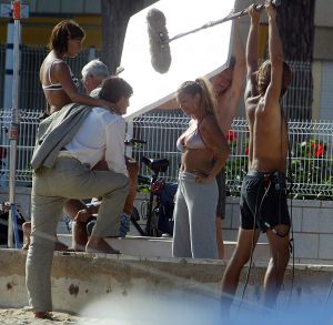 07-09-2002 SHOWBIZZ; OPNAME VAN DE SERIE COSTA IN SPANJE. Aan de Costa van Spanje werden de opname\'s gemaakt van de serie Costa met o.a. Rick Engelkes-Silvie Meis-Kurt Rogiers-Froukje de Both enz.
foto;Albert den Iseger