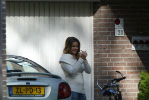 04-10-2004 SHOWBIZZ; SYLVIE MEIS EN RAFAEL V.D.VAART THUIS IN BEVERWIJK.
FOTO; ALBERT DEN ISEGER
