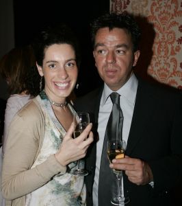 12-03-2005 SHOWBIZZ; MART VISSER HAUTECOUTURE  COLLECTIE ZOMER 2005 SHOW IN HET HILTON AMSTERDAM. YVES EN TAMARA GIJRATH
FOTO; ALBERT DEN ISEGER