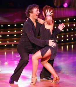 26-03-2006 SHOWBIZZ; DANCING WITH THE STARS 2006 IS WEER BEGONNEN. Het kijkcijver canon van RTL 4 is op 25 maart weer van start gegaan.Deelnemers v.l.n.r. zijn John de Wolf met Roemjana de Haan, Frits Sissing met Julie Fryer, Like van Lexmond met Remco Bastiaansen, Barbara de Loor met Marcus van Teijlingen, presentatoren Ron Brandsteder en Sylvana Simons. Maik de Boer met Charissa van Dipte, Myrna Goossen met Koen Jan Willem Brouwers, Winston Post met Euvgenia Parakhina en Edisillia Rombley met Peter Bosveld. 
Foto; Albert den Iseger