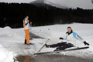 14-03-2006 SHOWBIZZ: TROS MUZIEKSPECTACLE VANUIT DE SNEEUW. Het Oosterrijkse Kirchberg was het decor van alweer een Tros muziekspecial van uit de sneeuw. Met medewerking oa. van Jan Smit-Belle Perez-Thomas Berge_Frans Bauer_Corry Konings en tal van andere Nederlandse sterren was het weer een groots feest. Vanaf woensdag 15 maart op TV. De grootste familie van Nederland deed zijn naam weer eer aan.
foto: Albert den Iseger.