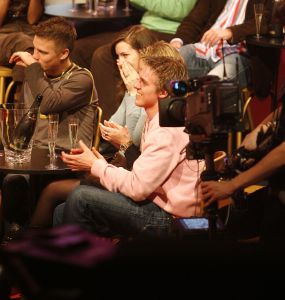 26-03-2006 SHOWBIZZ; DANCING WITH THE STARS 2006  IS WEER BEGONNEN. Het kijkcijver canon van RTL 4 is op 25 maart weer van start gegaan.Deelnemers v.l.n.r. zijn John de Wolf met Roemjana de Haan, Frits Sissing met Julie Fryer, Like van Lexmond met Remco Bastiaansen, Barbara de Loor met Marcus van Teijlingen, presentatoren Ron Brandsteder en Sylvana Simons. Maik de Boer met Charissa van Dipte, Myrna Goossen met Koen Jan Willem Brouwers, Winston Post met Euvgenia Parakhina en Edisillia Rombley met Peter Bosveld.
Foto; Albert den Iseger
