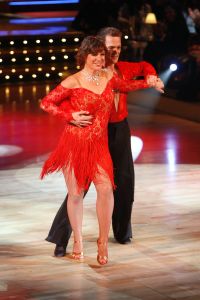 26-03-2006 SHOWBIZZ; DANCING WITH THE STARS 2006 IS WEER BEGONNEN. Het kijkcijver canon van RTL 4 is op 25 maart weer van start gegaan.Deelnemers v.l.n.r. zijn John de Wolf met Roemjana de Haan, Frits Sissing met Julie Fryer, Like van Lexmond met Remco Bastiaansen, Barbara de Loor met Marcus van Teijlingen, presentatoren Ron Brandsteder en Sylvana Simons. Maik de Boer met Charissa van Dipte, Myrna Goossen met Koen Jan Willem Brouwers, Winston Post met Euvgenia Parakhina en Edisillia Rombley met Peter Bosveld. 
Foto; Albert den Iseger
