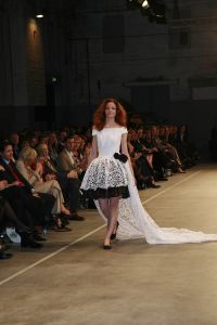 08-03-2007 SHOWBIZZ; MONIQUE COLLIGNON PRESENTEERDE HAUTE COUTURE COLLECTIE VOORJAAR-ZOMER 2007. In de westelijke gasfabriek te Amsterdam kwamen meer dan 600 MC. fans genieten van een  klein avondje MC mode. De gesponcerde show door oa. AUDI -PUPA visagie- Rob Peetoom Hair en make up - Jacobus Toet Champagne- Calexis schoenen was er een om niet gauw te vergeten. Prachtige modellen een top lokatie, prachtige mode en MC fans die genoten. Na de show even netwerken met een heerlijk glas Champagne in de hand,wat wil men nog meer op een woensdagavond.
foto: Albert den Iseger.