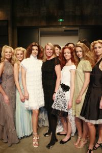 08-03-2007 SHOWBIZZ; MONIQUE COLLIGNON PRESENTEERDE HAUTE COUTURE COLLECTIE VOORJAAR-ZOMER 2007. In de westelijke gasfabriek te Amsterdam kwamen meer dan 600 MC. fans genieten van een  klein avondje MC mode. De gesponcerde show door oa. AUDI -PUPA visagie- Rob Peetoom Hair en make up - Jacobus Toet Champagne- Calexis schoenen was er een om niet gauw te vergeten. Prachtige modellen een top lokatie, prachtige mode en MC fans die genoten. Na de show even netwerken met een heerlijk glas Champagne in de hand,wat wil men nog meer op een woensdagavond.
foto: Albert den Iseger.