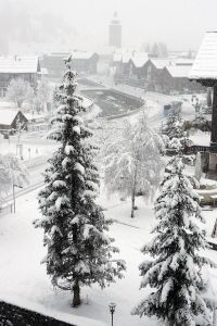 03-03-2007 NIEUWS: HET SFEERTJE IN LECH OOSTENRIJK IS WEER TOP DOOR DE VELE SNEEUWVAL.
foto: Albert den Iseger.